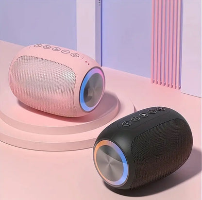 Smart Echo Dot speaker with voice control, compact design, LED light ring, and built-in Alexa for hands-free music, smart home control, and information