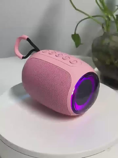 Smart Echo Dot speaker with voice control, compact design, LED light ring, and built-in Alexa for hands-free music, smart home control, and information